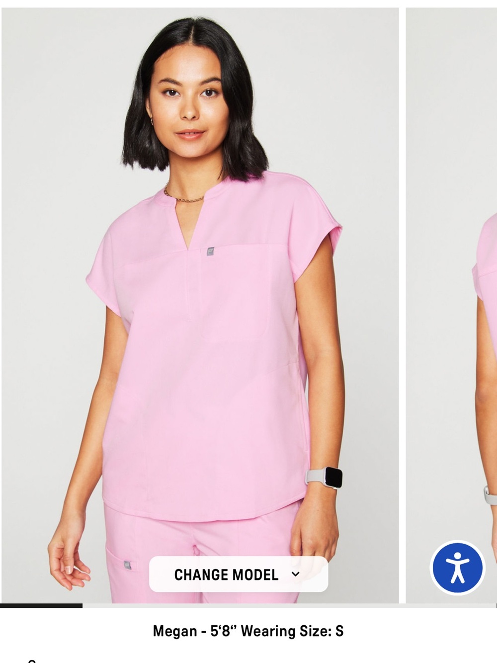 Fabletics scrub set